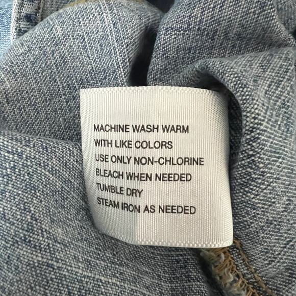 Arizona Y2K Vintage Juniors Denim Button Down Shacket Size Medium Breathable - Picture 4 of 6